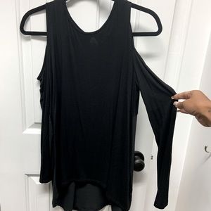 Cold shoulder blouse